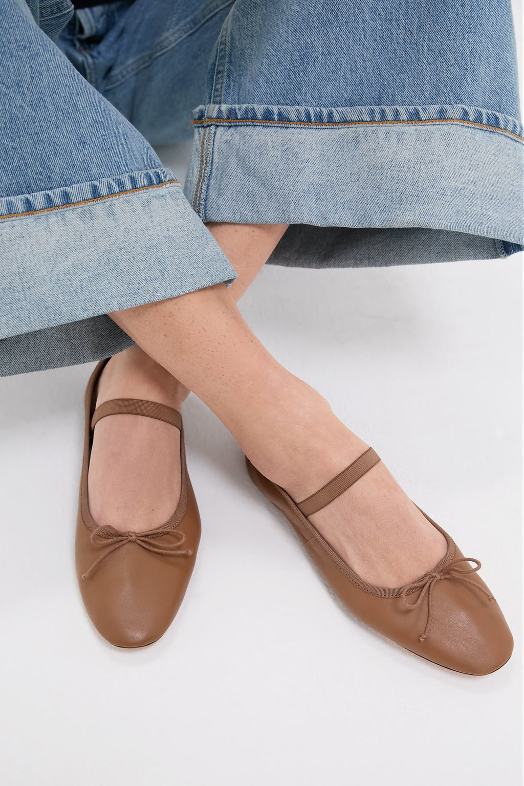 Loeffler Randall Safari Nappa Leonie Soft Ballet Flats