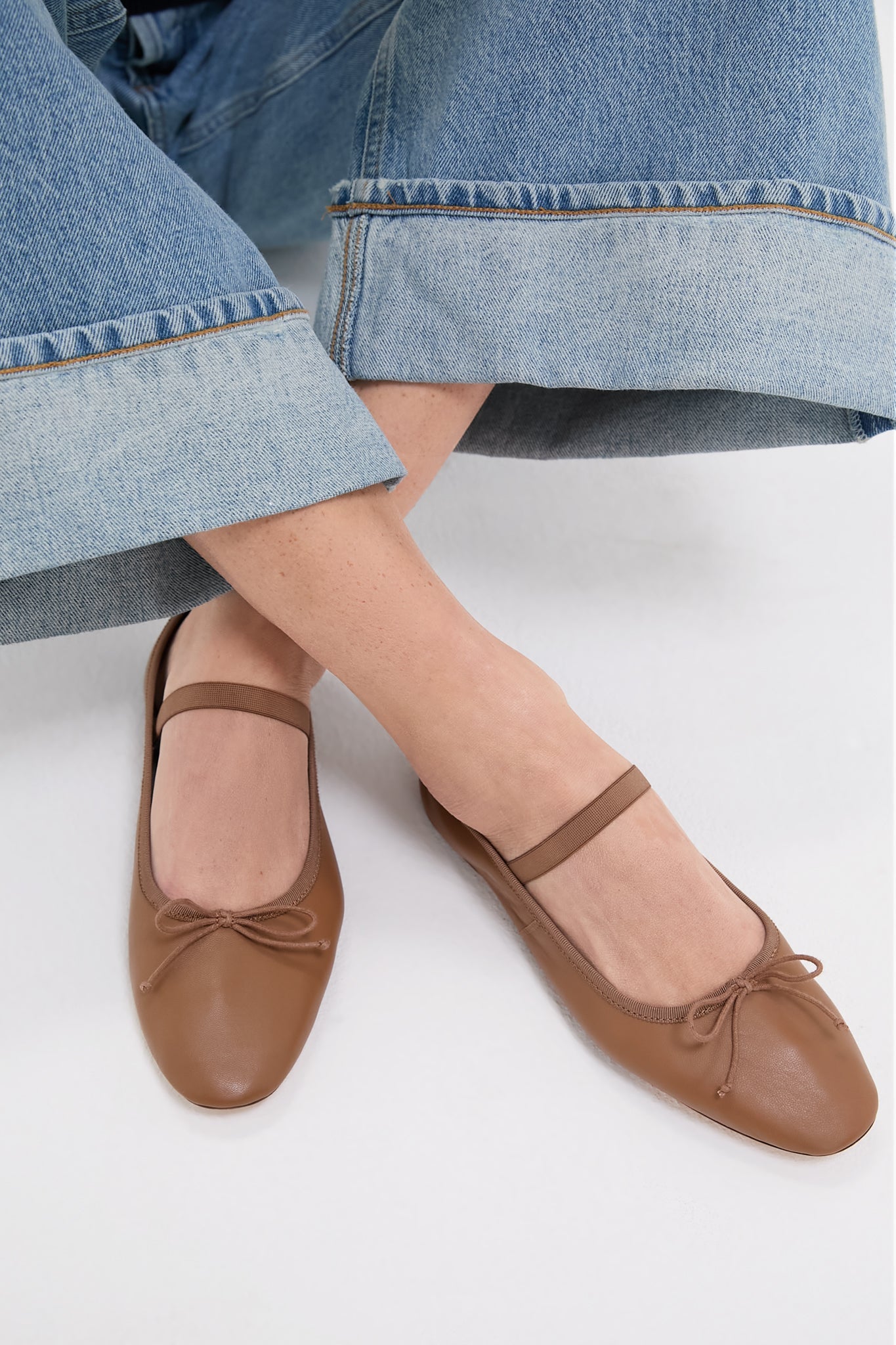 Loeffler Randall Safari Nappa Leonie Soft Ballet Flats