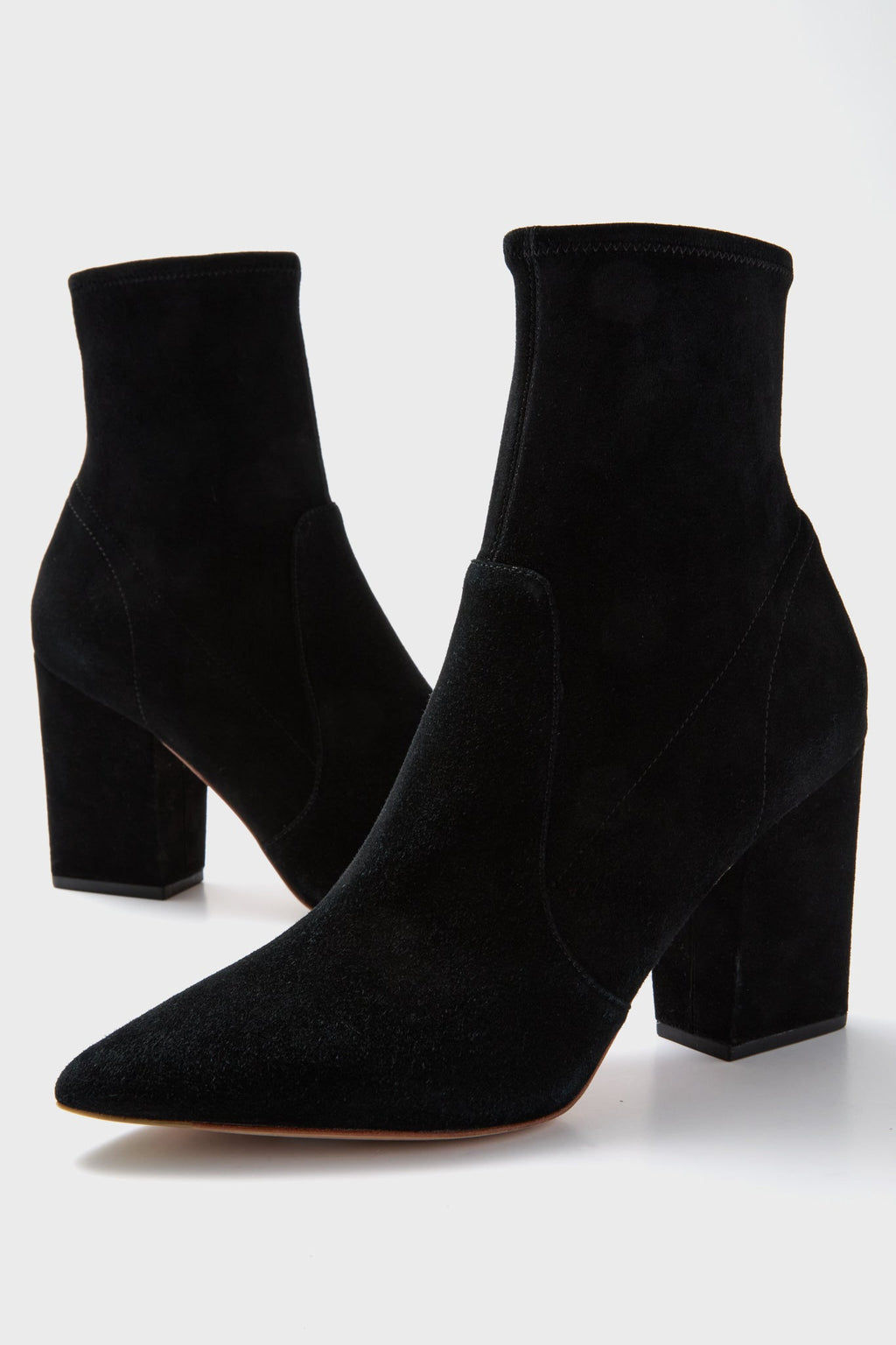 Loeffler Randall Black Isla Slim Ankle Booties