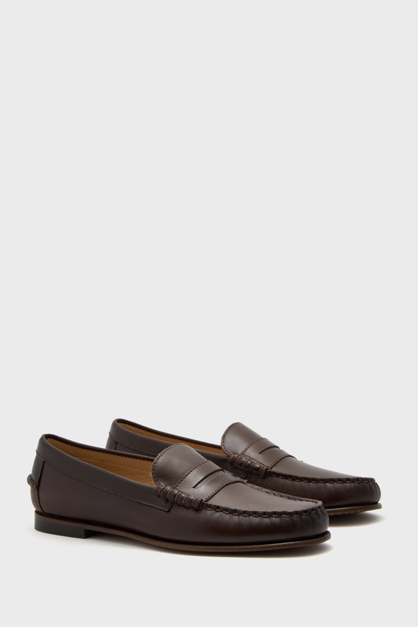 Sebago Dark Brown Danielle Pop Womens Loafers