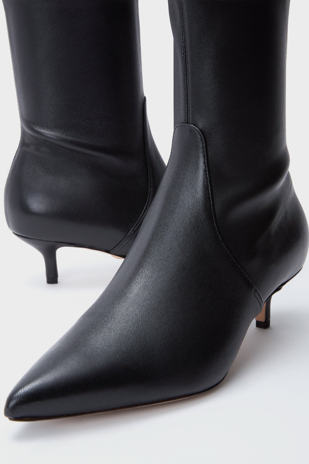Veronica Beard Black Lisa 45 Stretch Boots