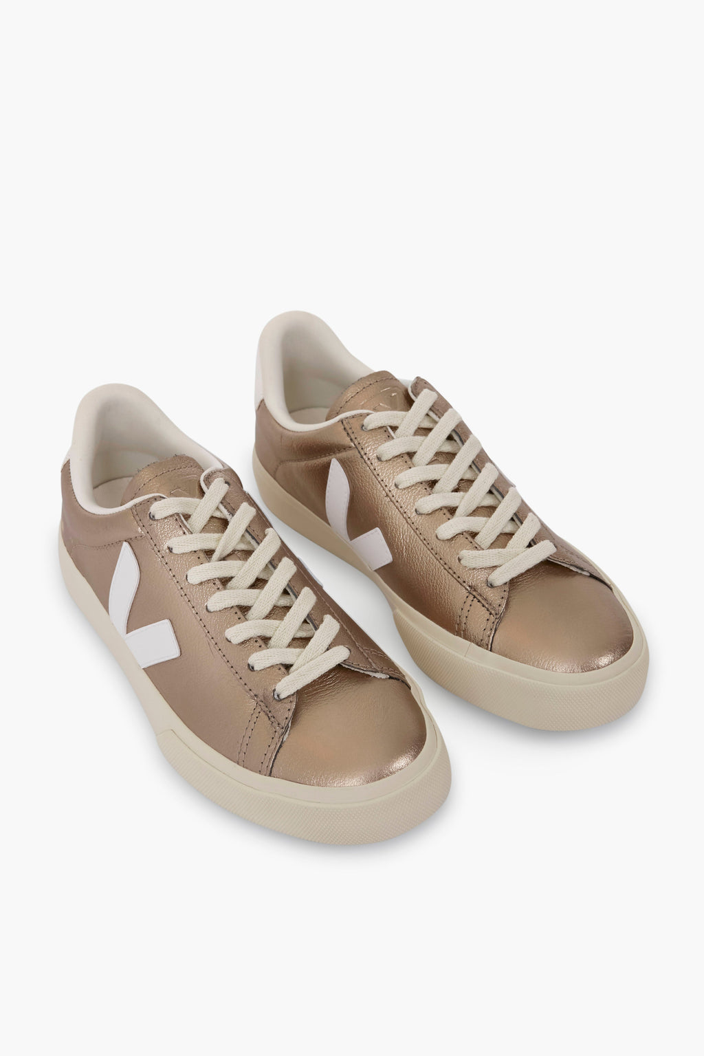 Veja Bronze White Campo Sneakers