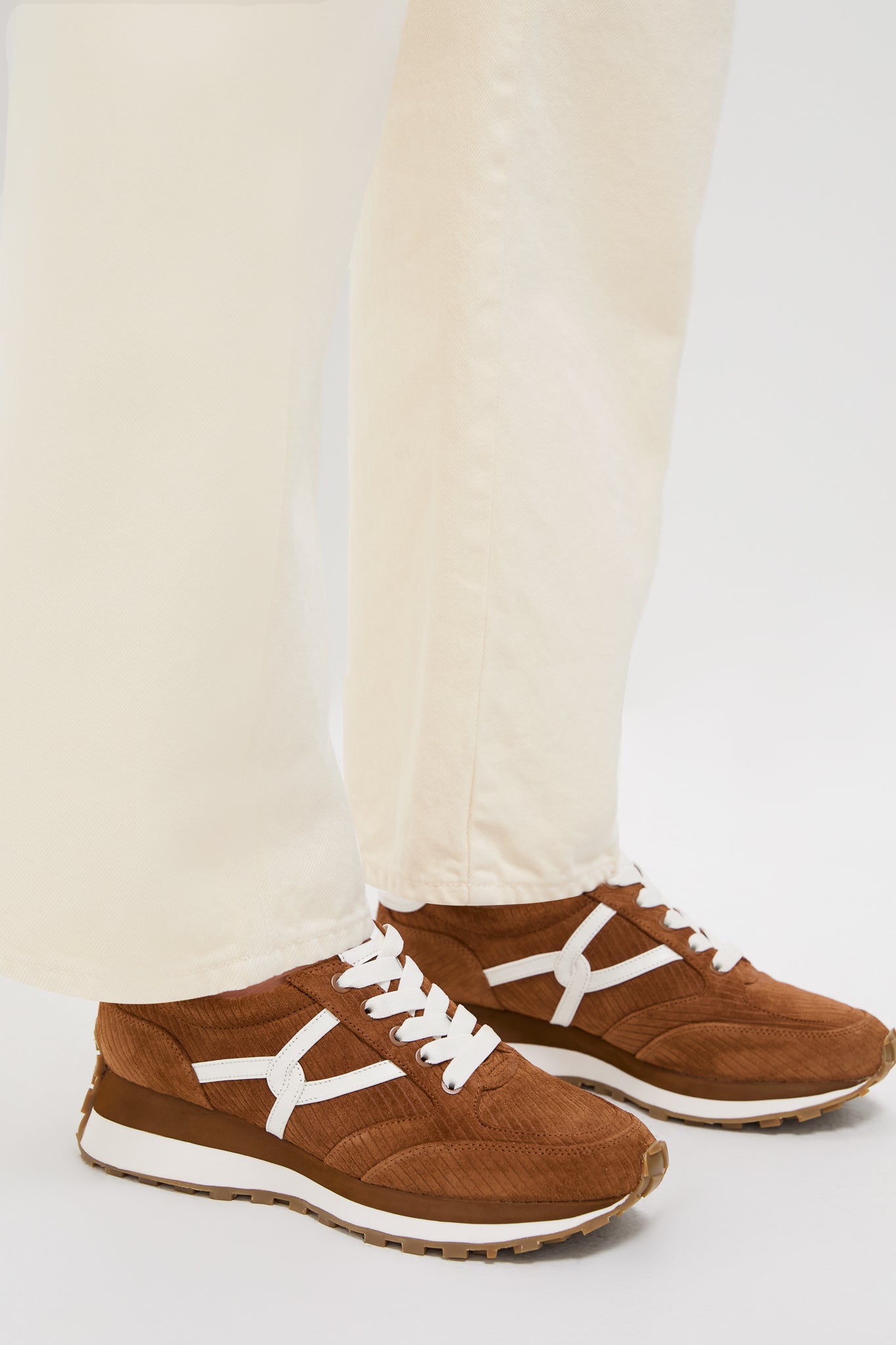 Veronica Beard Hazelwood Valentina Corduroy Sneakers