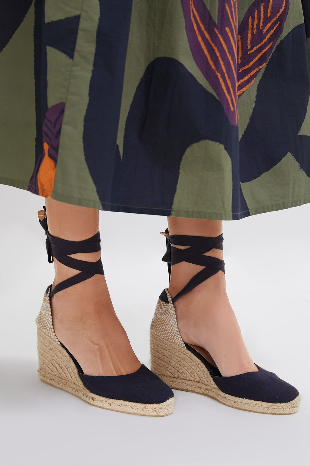 Castañer Navy Carina Espadrilles
