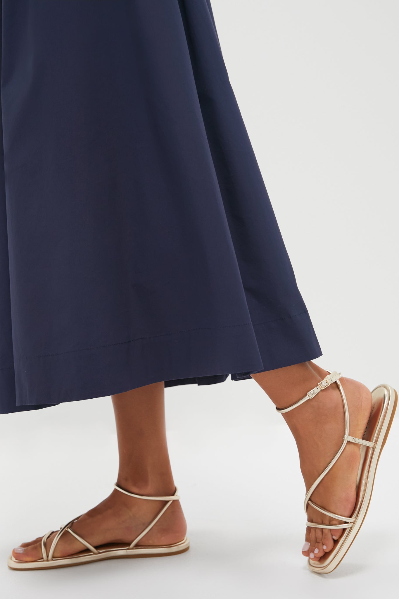 Loeffler Randall Champagne Nappa Noor Sandals