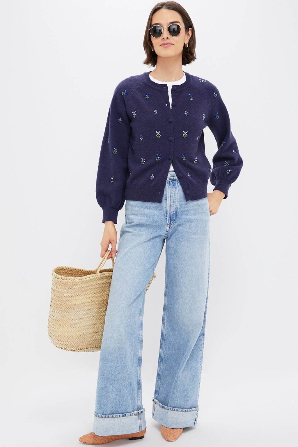 Loeffler Randall Honey Woven Landry Flats