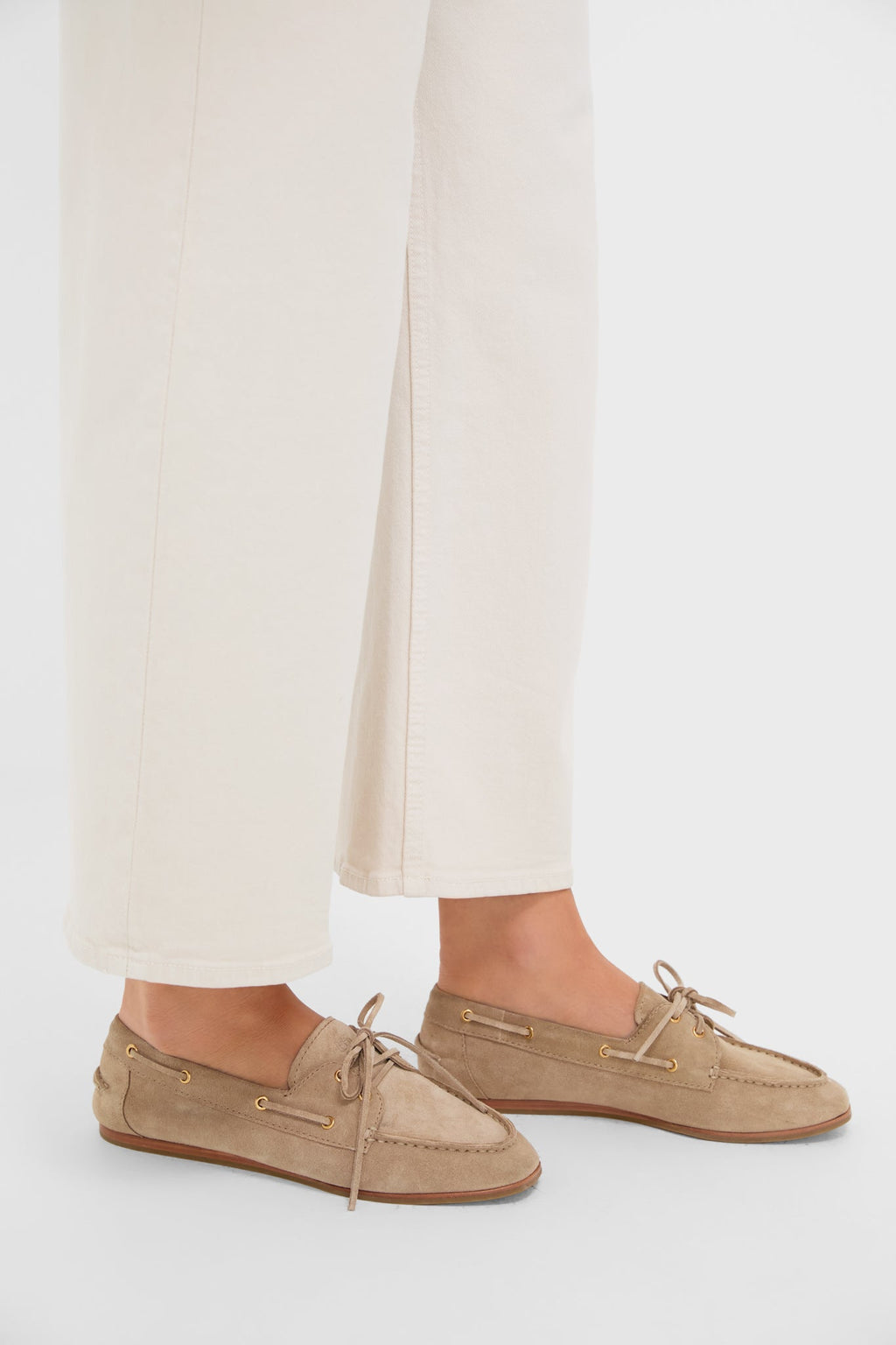  Desert Dannier Suede Boat Shoes