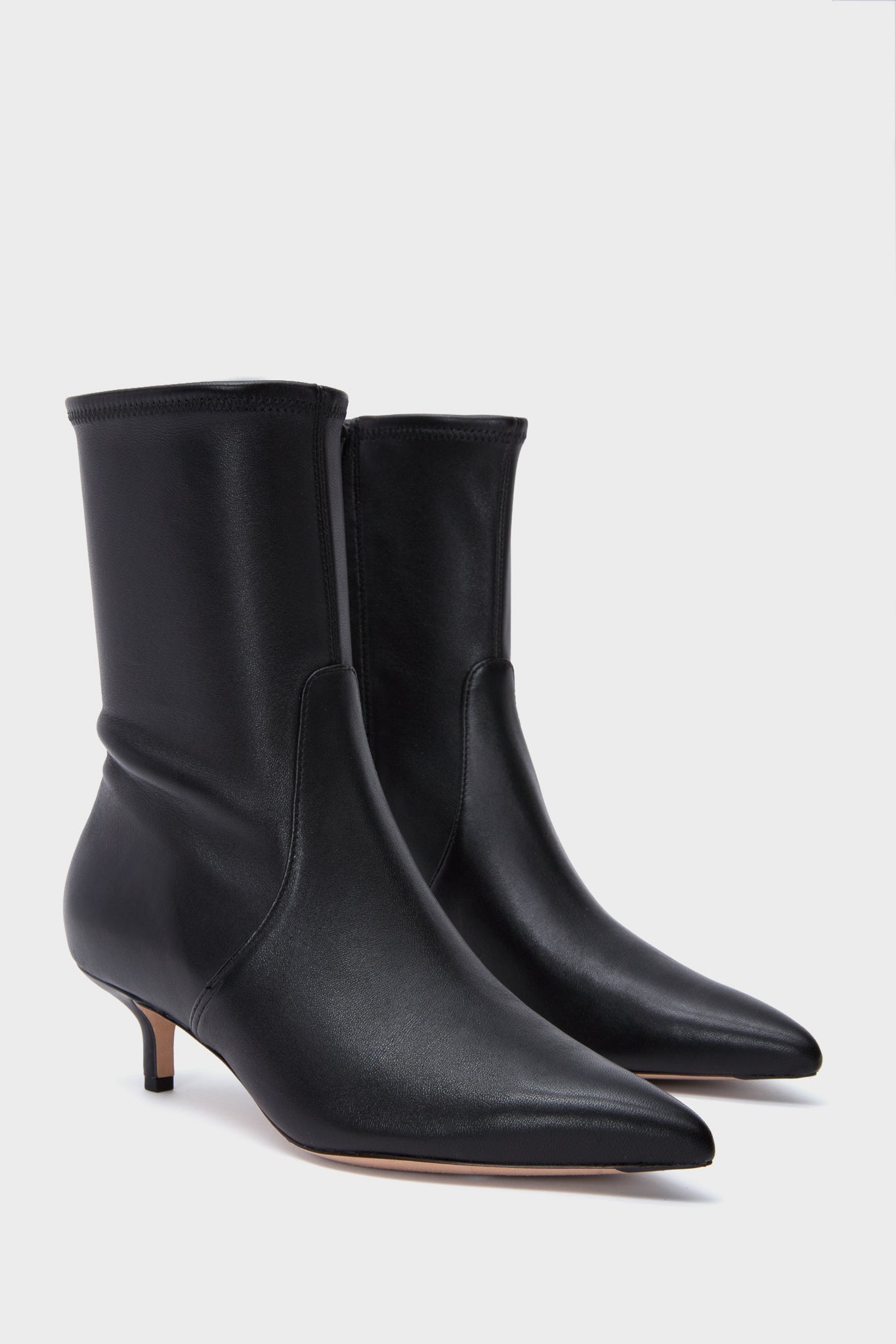 Veronica Beard Black Lisa 45 Stretch Boots