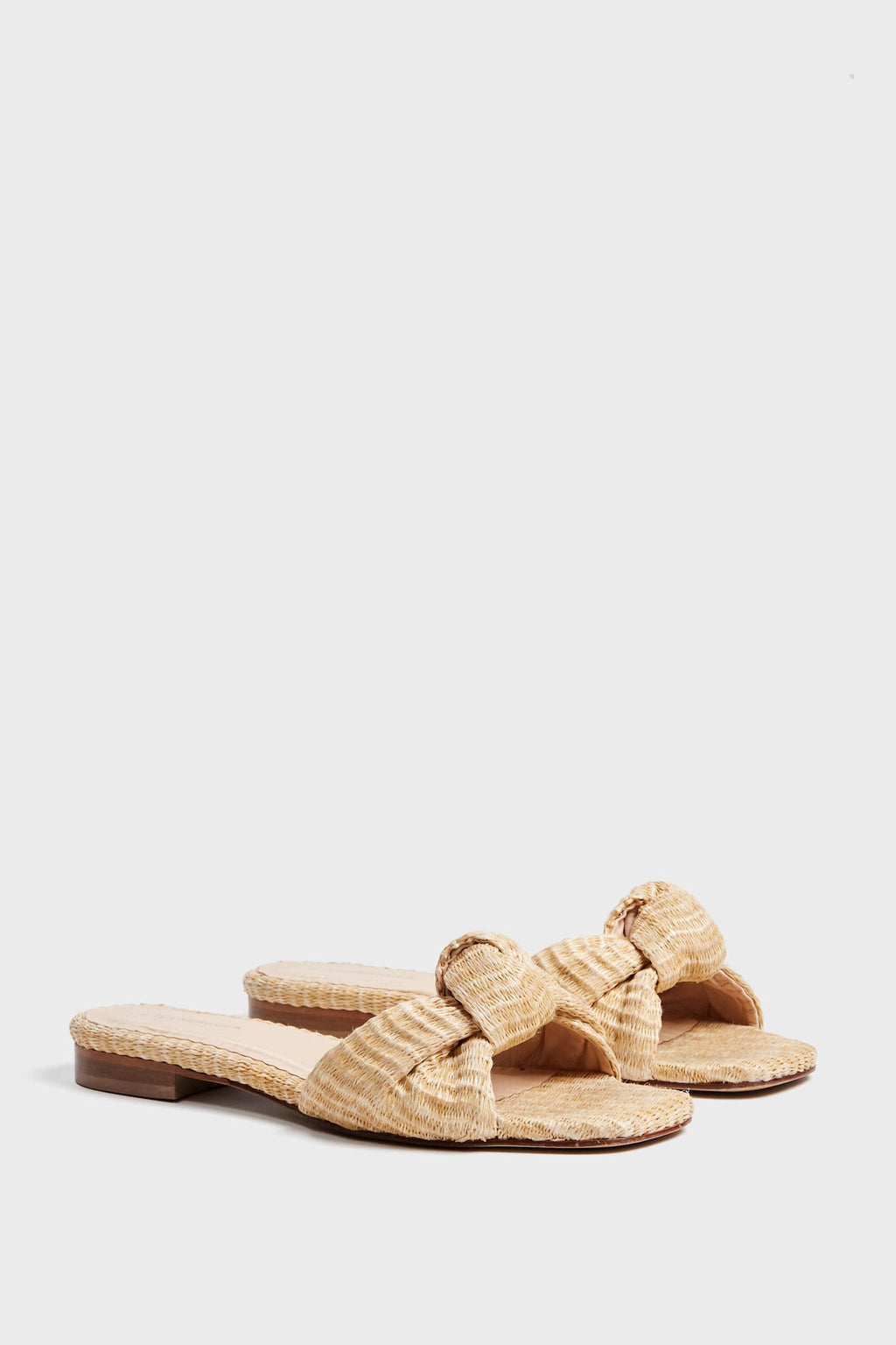  Raffia Brit Sandals