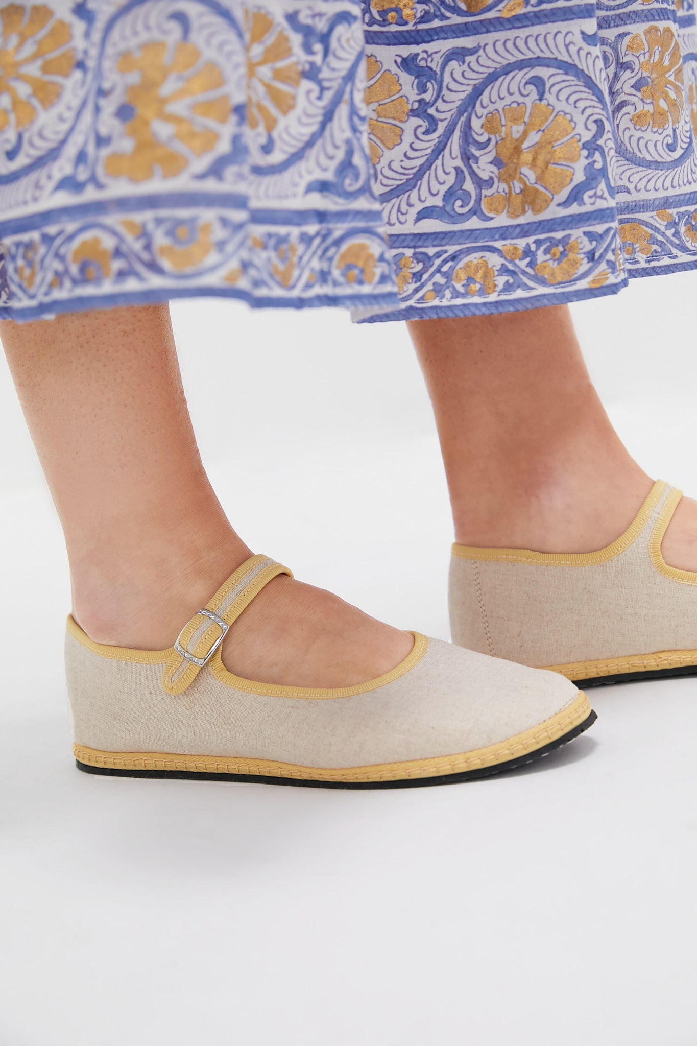  Lisca Bianca Mary Jane Flats
