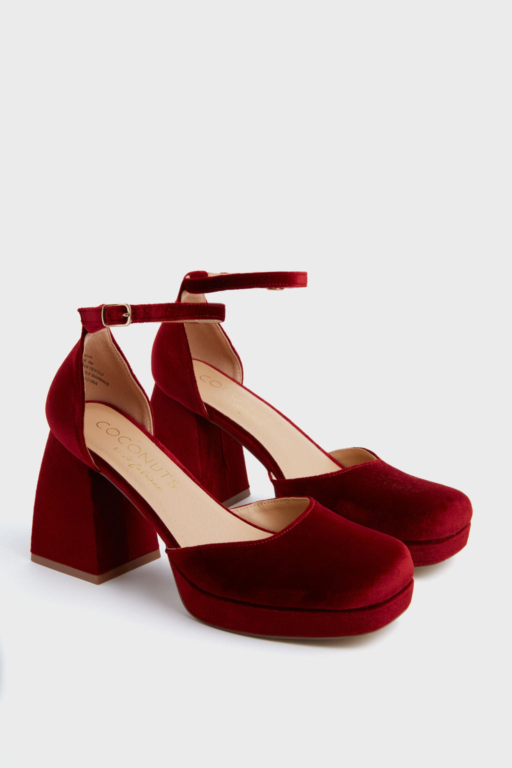 Matisse Burgundy Misha Heels