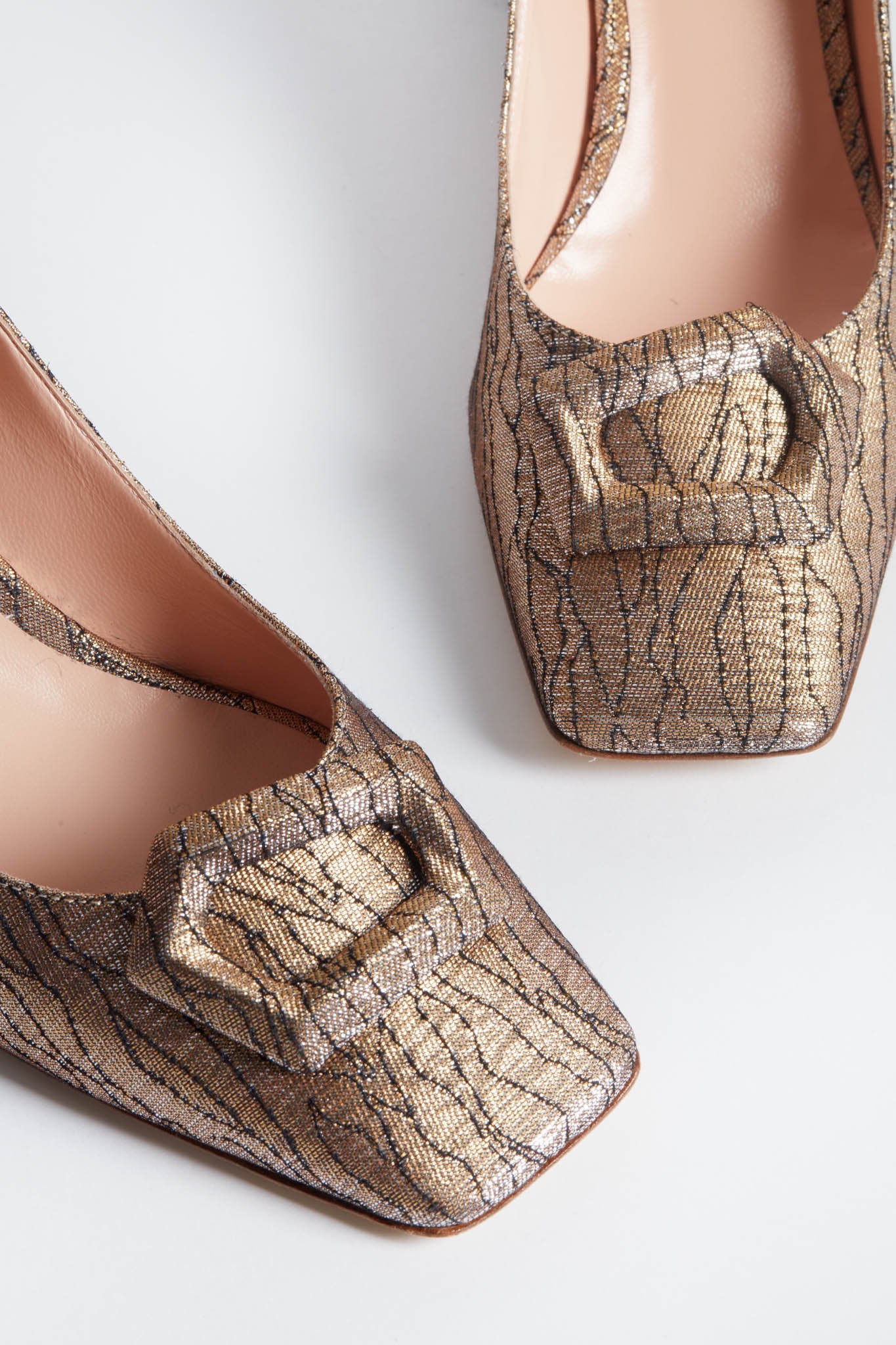  Multi Gold Naxos Heels