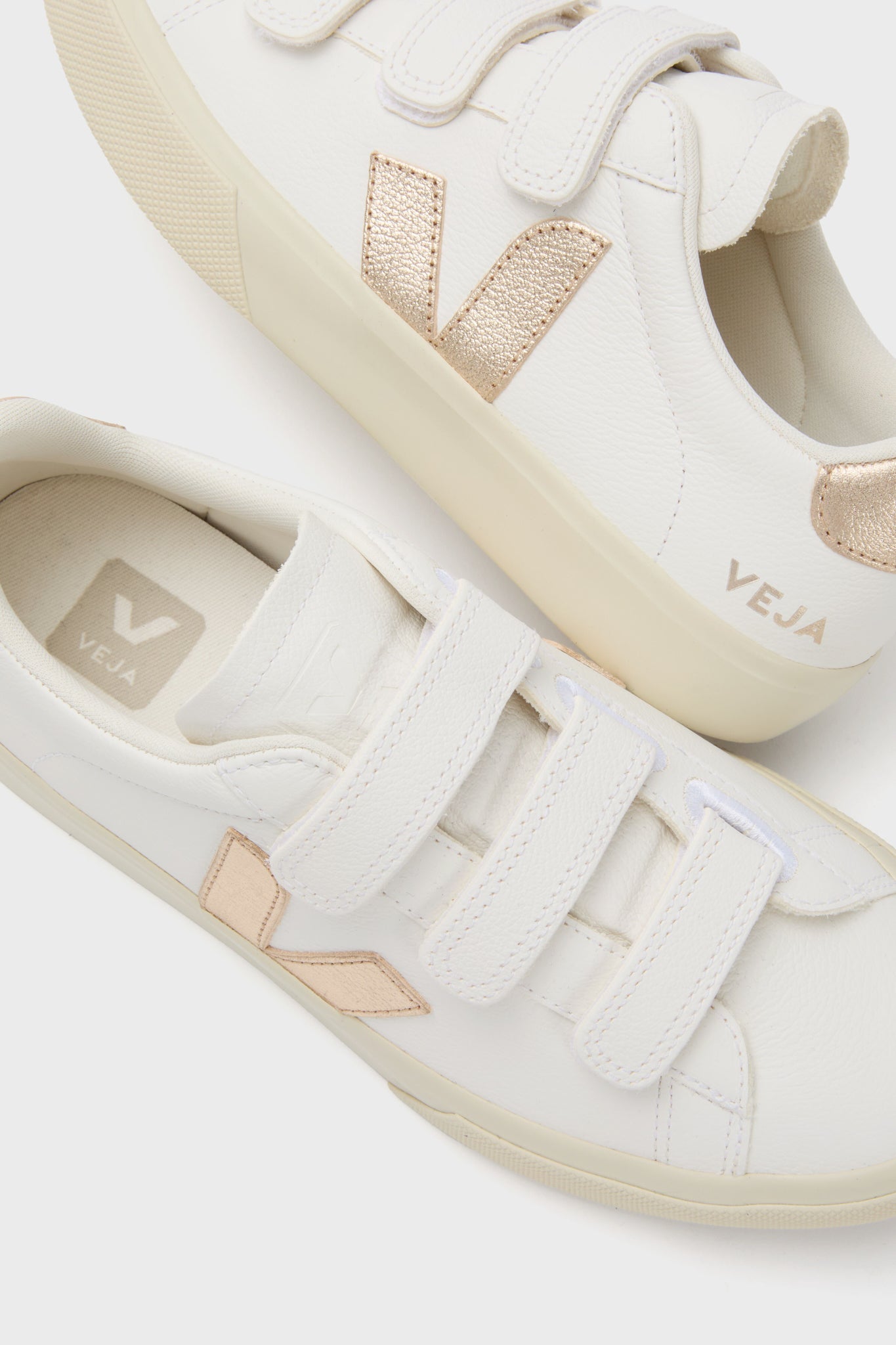Veja Extra White Platine Recife Logo Sneakers