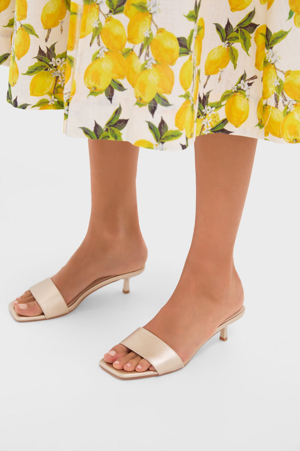 Matisse Gold Capricorn Heels