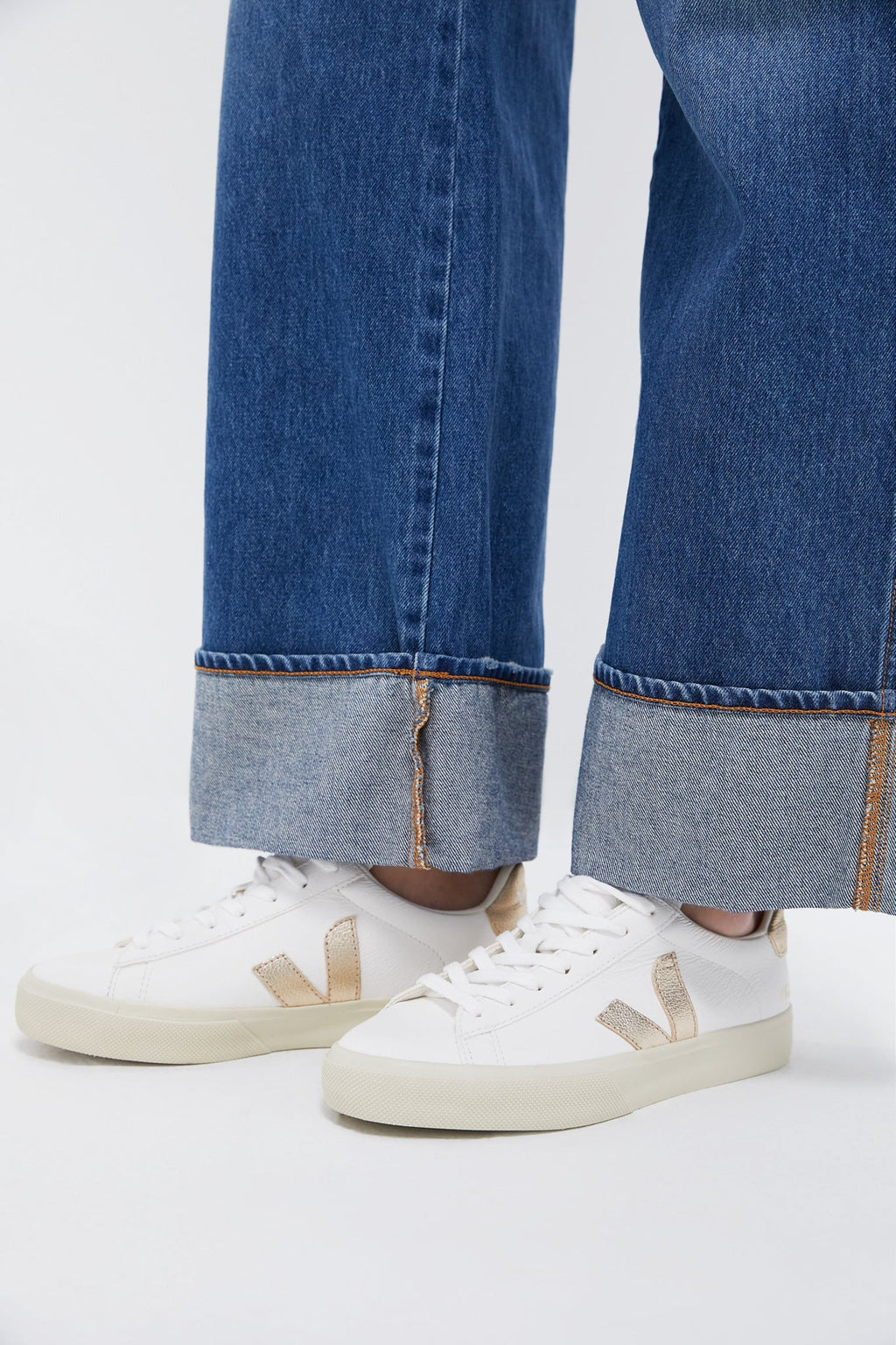 Veja Extra White Platine Campo Sneakers