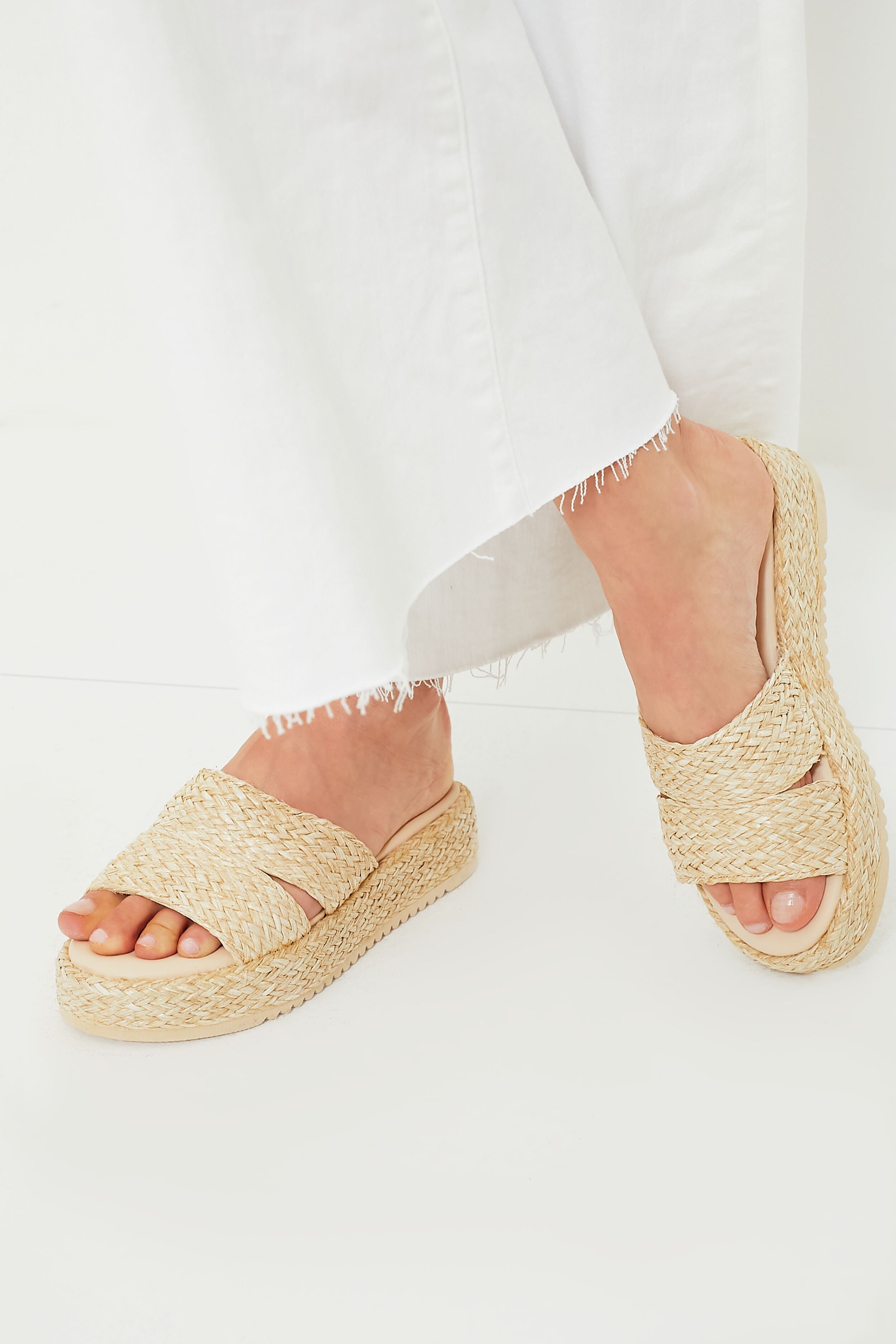 Matisse Natural Layback Sandals