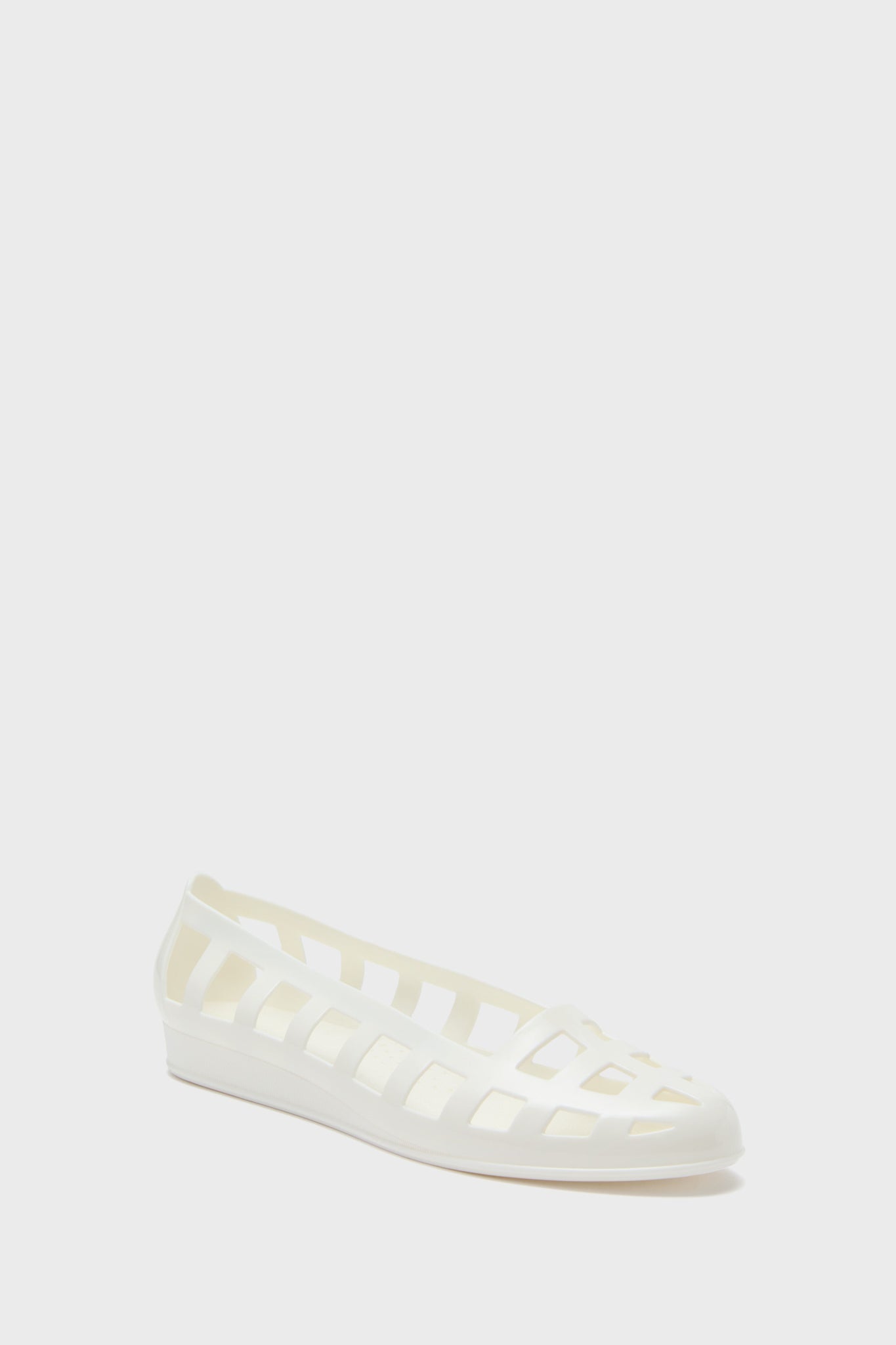 Ancient Greek Sandals White Elli Ballerina Flats