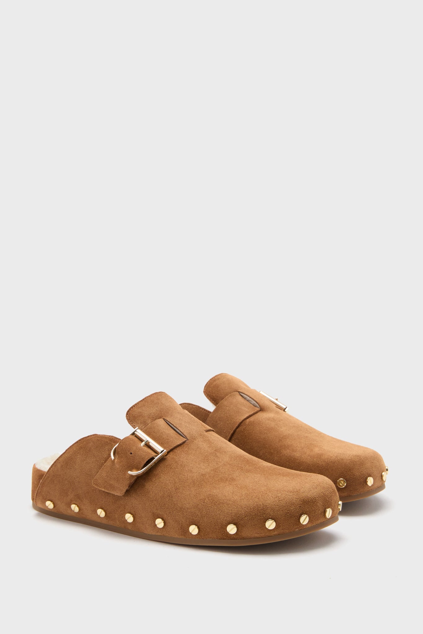 Veronica Beard Caramel Fern Slippers