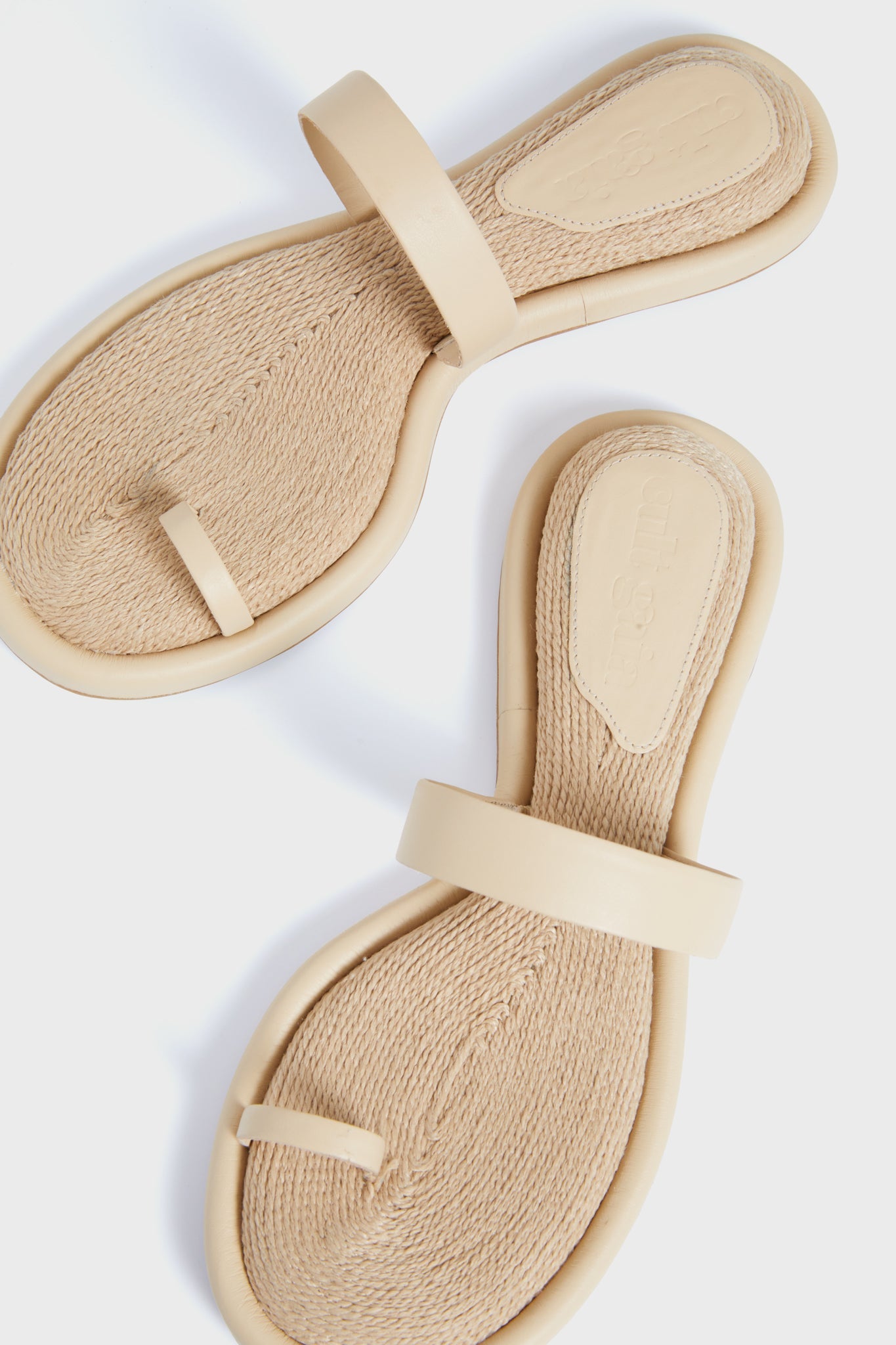 Cult Gaia Natural Amalia Sandal