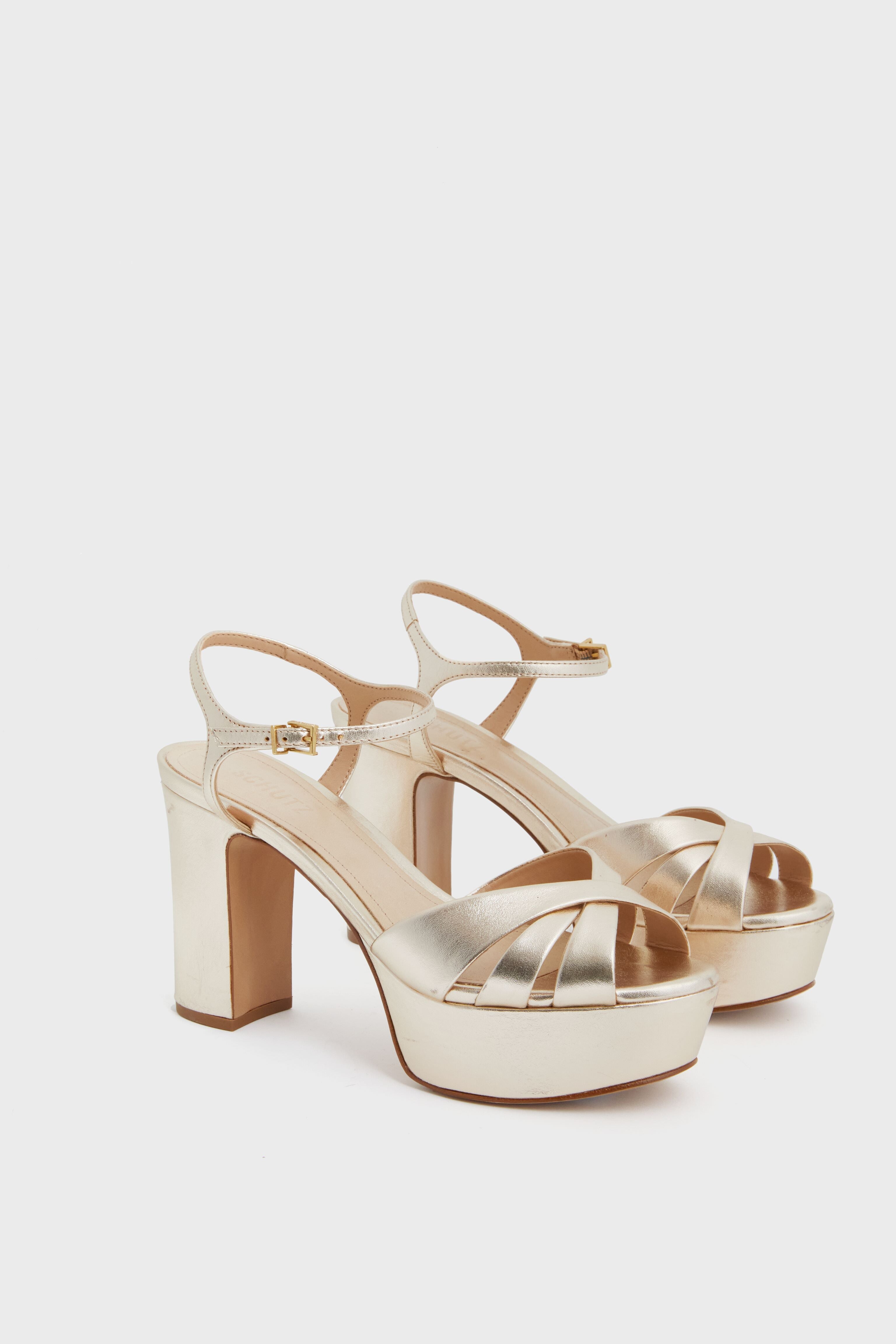 Schutz Platina Keefa Heels