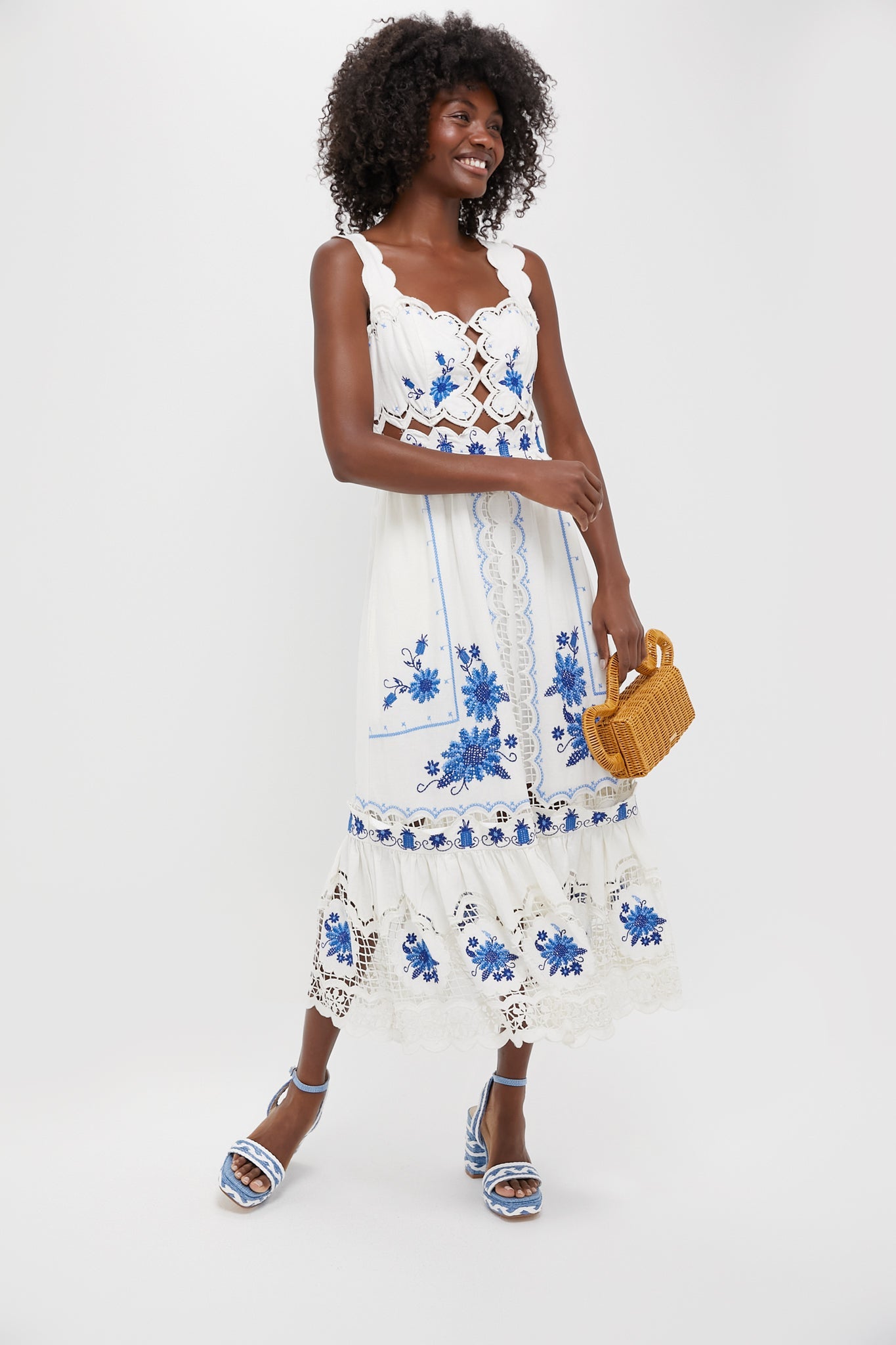 Matisse Blue Lyla Heels