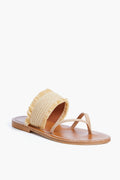  Natural Raffia Telia Sandals