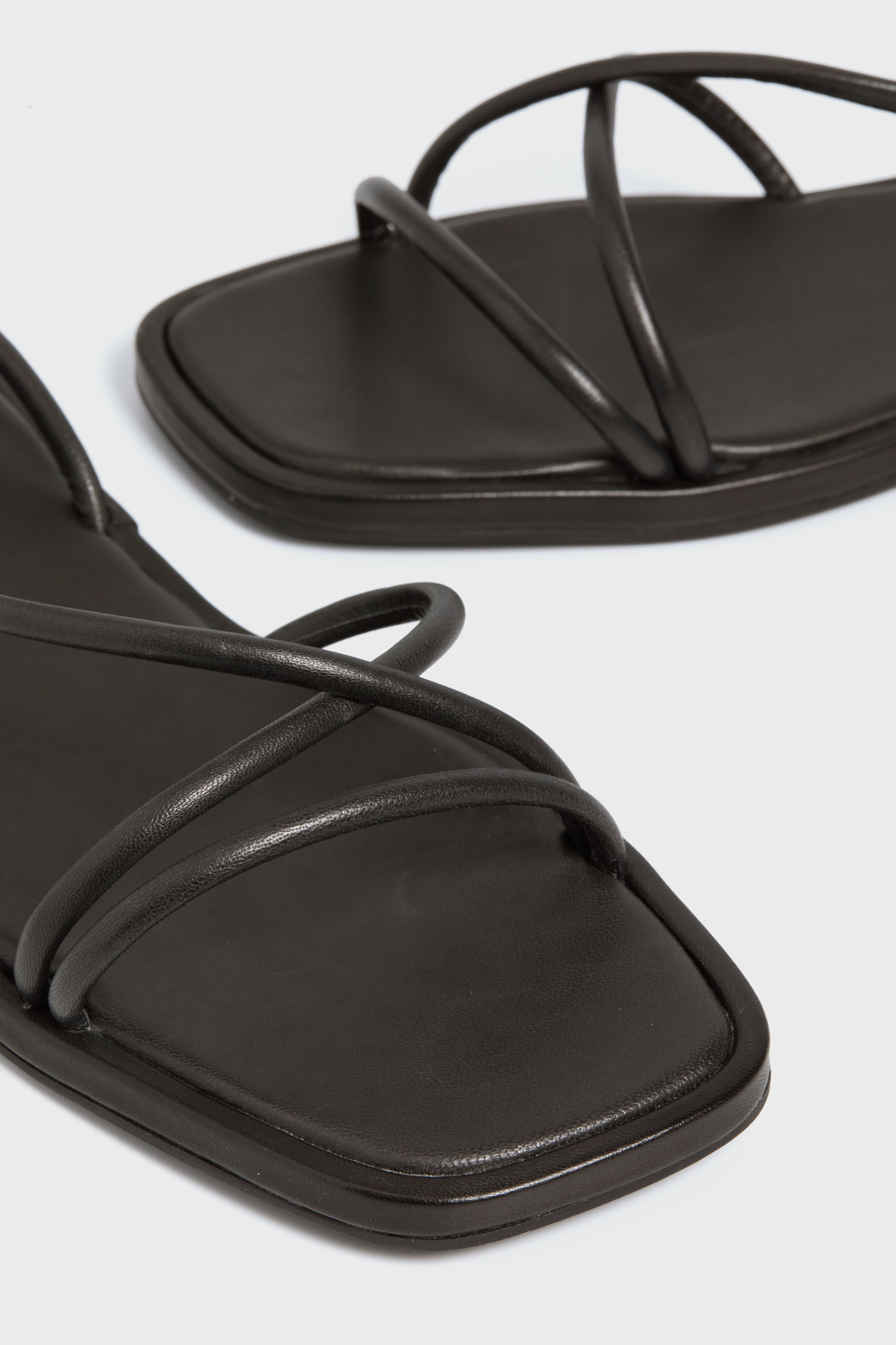 Loeffler Randall Black Noor Sandals
