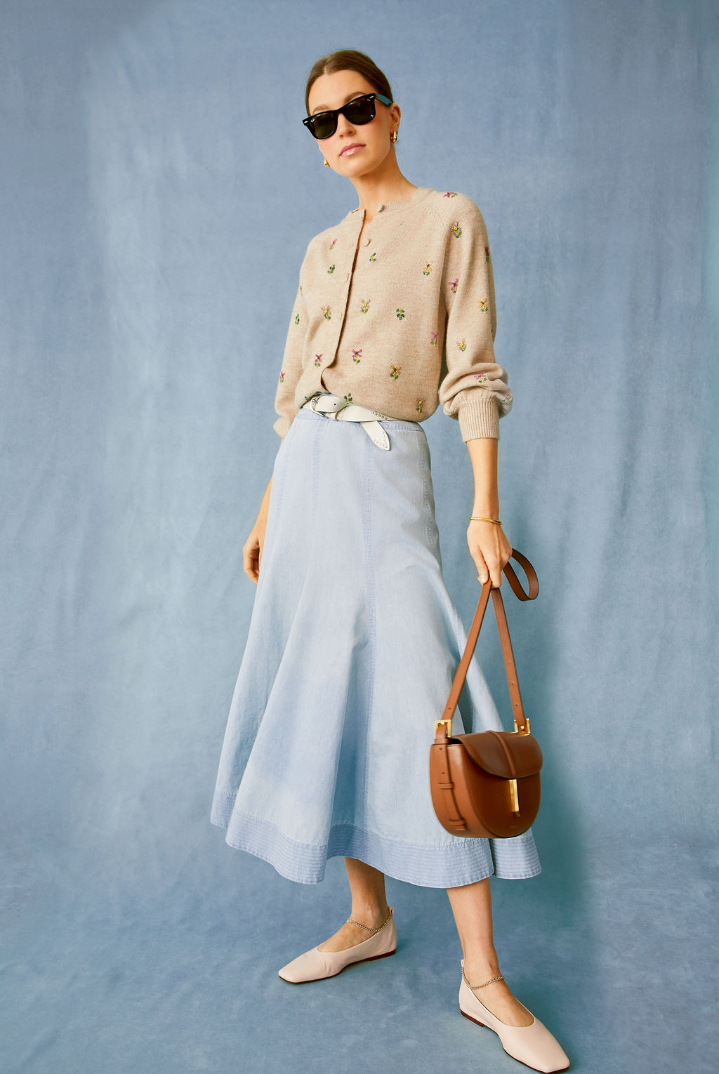  Nude Augusta Ballet Flats