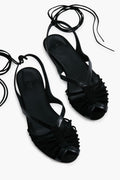  Black Cage Sandals