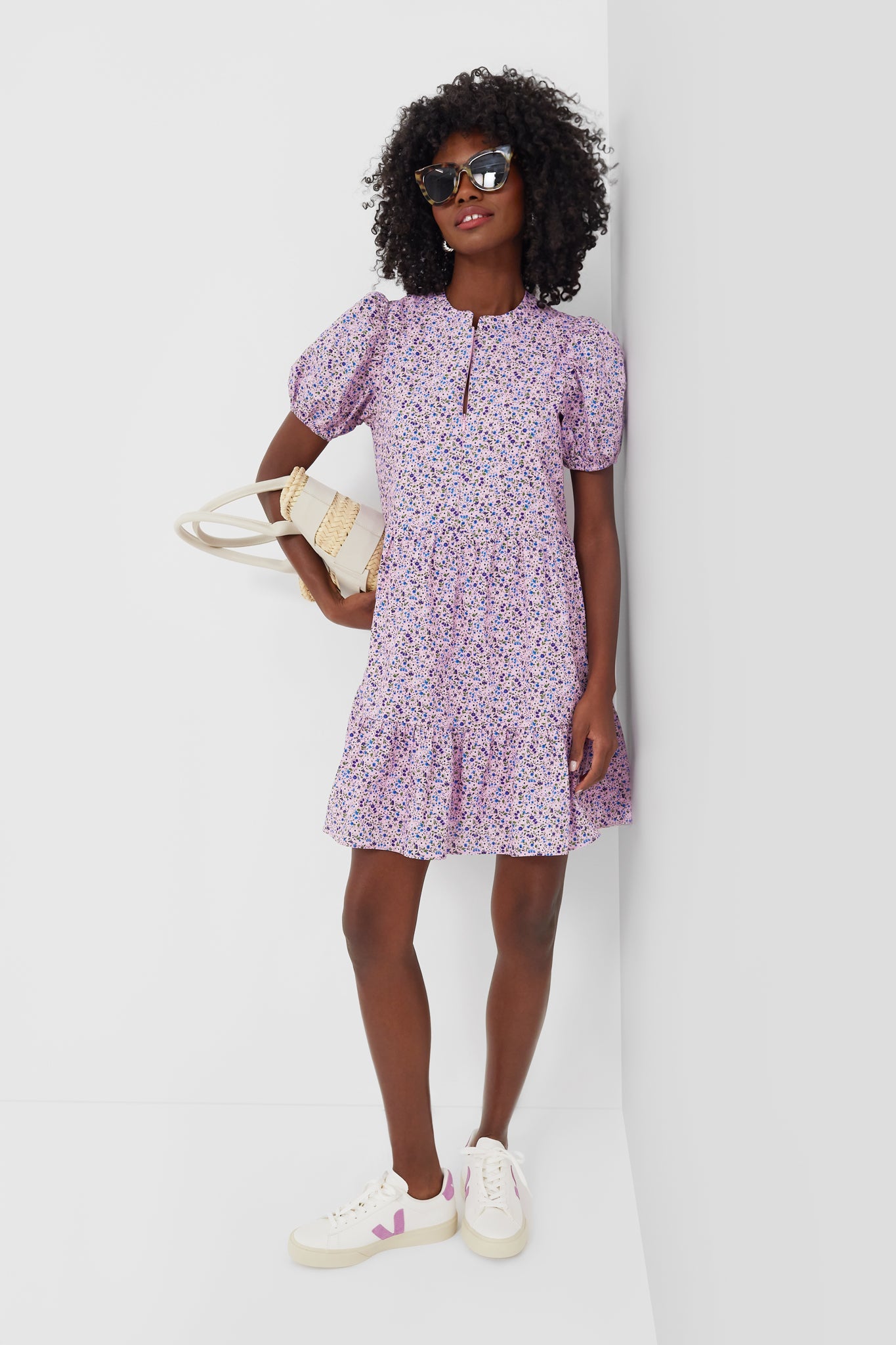 Veja Extra-White Mulberry Campo Sneakers