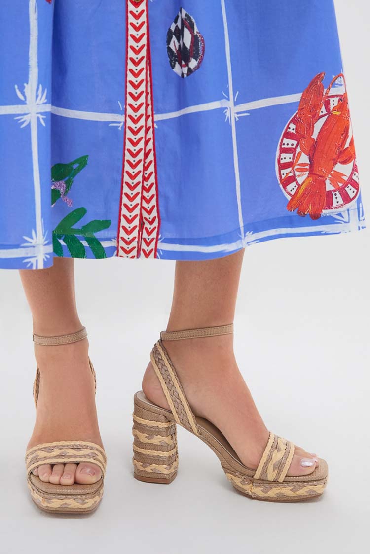 Matisse Taupe Lyla Heels