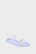 Ancient Greek Sandals Clear Irini Jelly Sandals