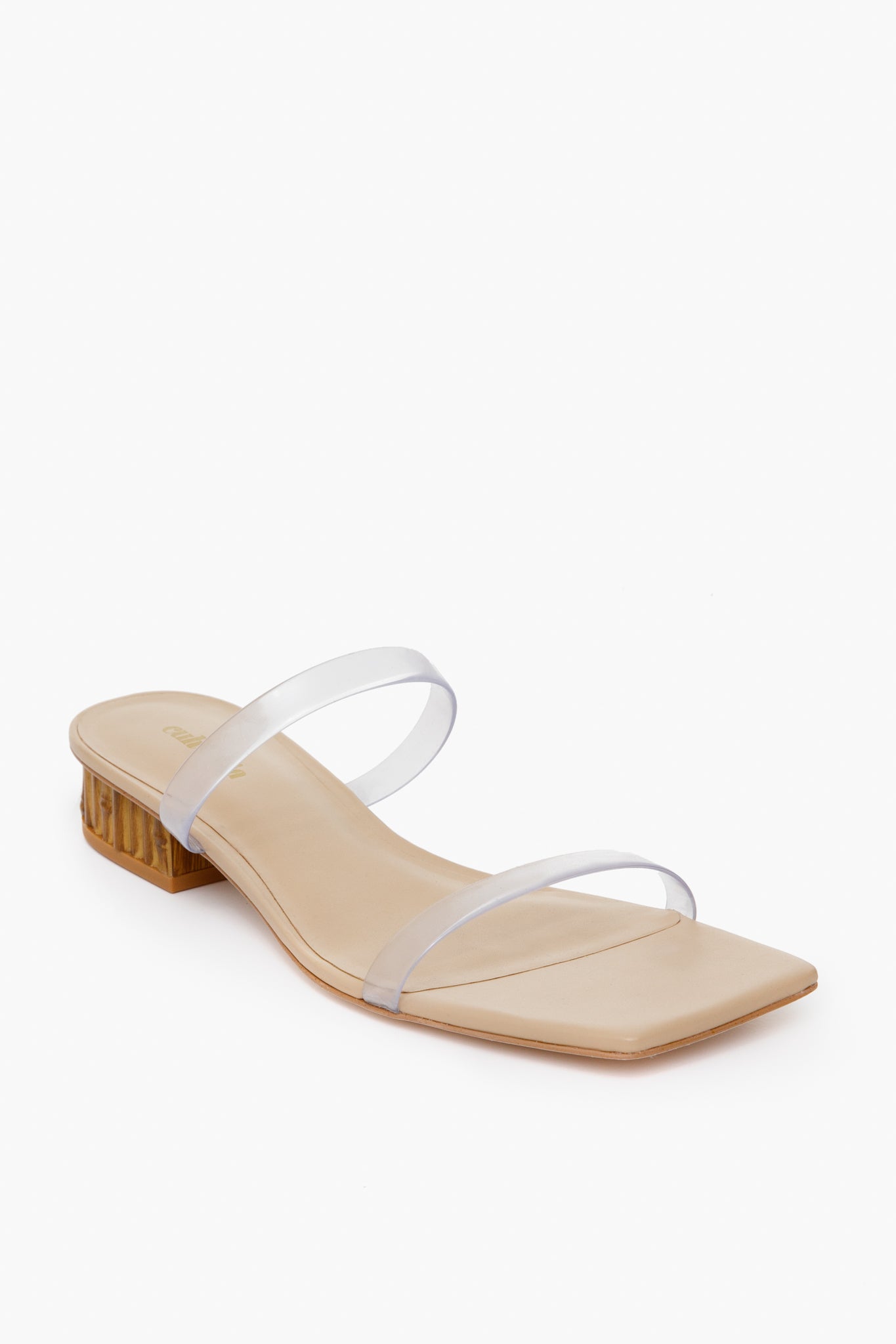 Cult Gaia Clear Liz Sandal