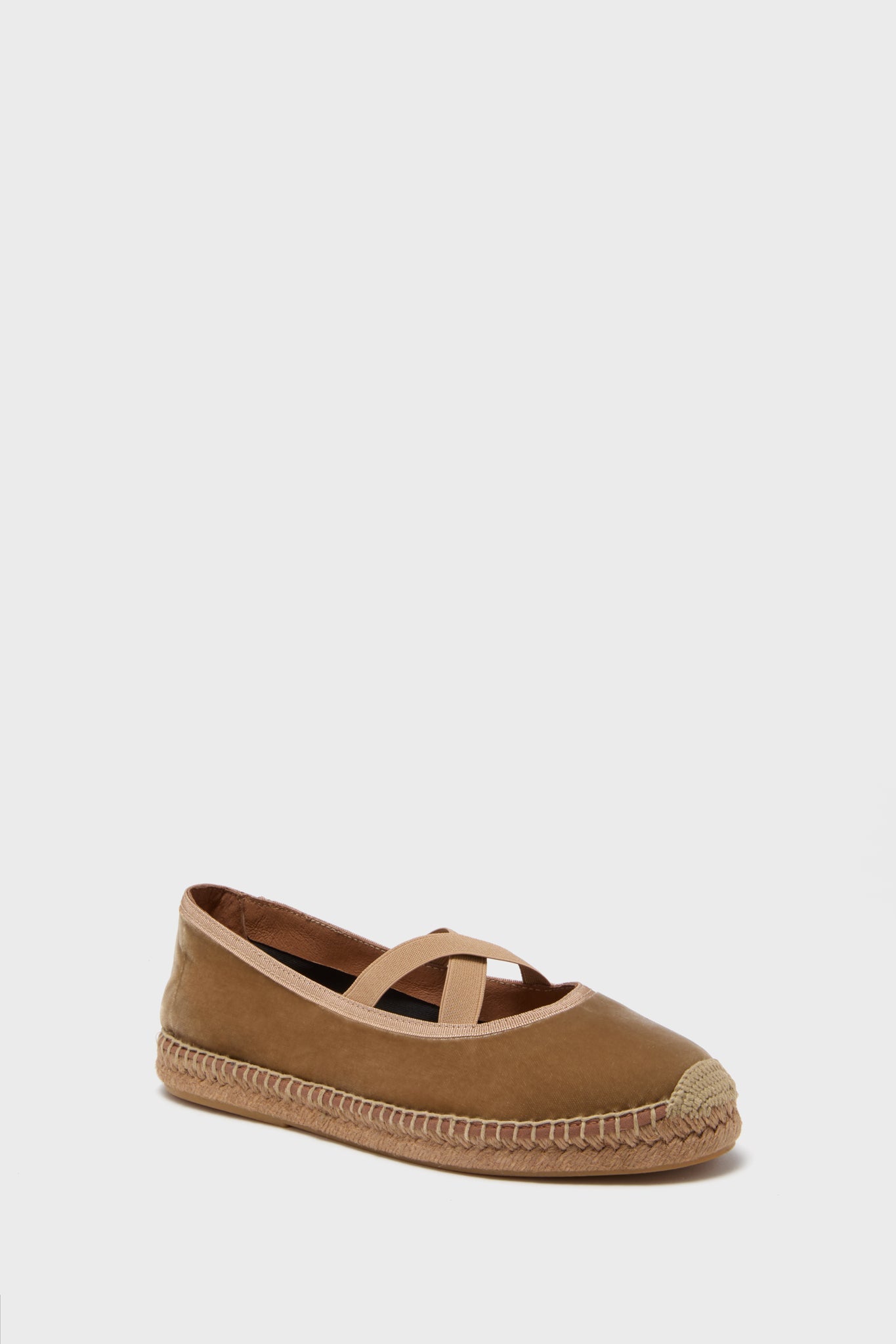  Honey Chico Velvet Espadrilles