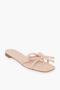Loeffler Randall Ballet Hadley Leather Bow Flat Sandals
