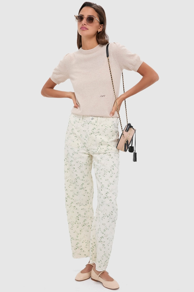 Mansur Gavriel Light Cipria Dance Mary Jane