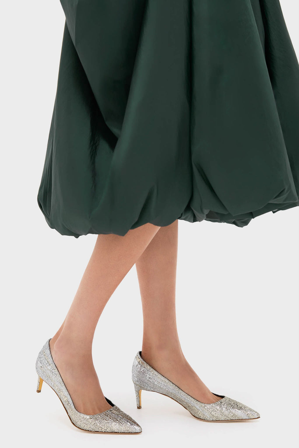  Silver Gold New Nora Heels